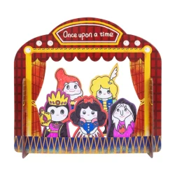 Mach dein eigenes Theater: Schneewittchen Spielset – Kreatives Puppentheater für Kinder