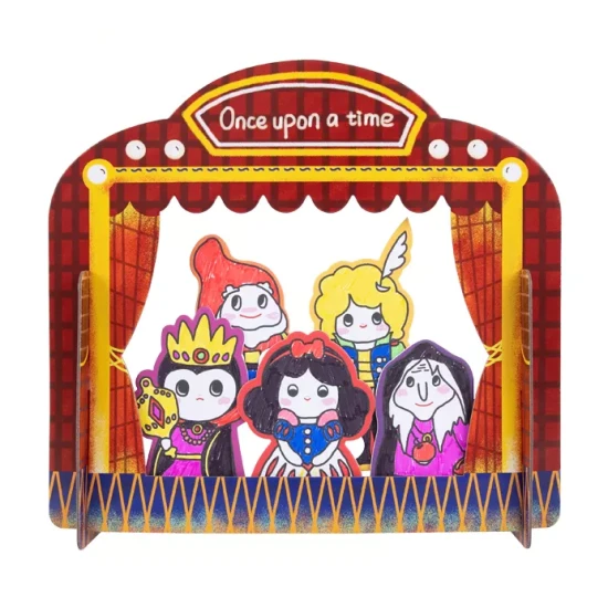 Bauen Sie ein Schneewittchen-Tookyland-Puppentheater