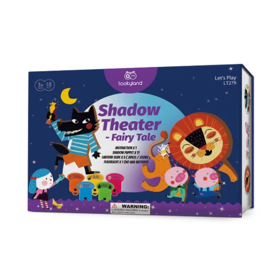 Projektionstaschenlampe Märchen Schattentheater