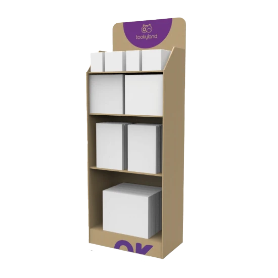 Großes Tookyland-Produktdisplay