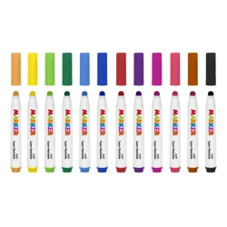 Marker für die Kleinen mit runder Spitze Waschbar 12 Stück