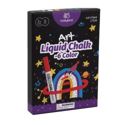 Bunte Kreide-Marker 6 Farben - Ideal für Kinder Kreativspielzeug