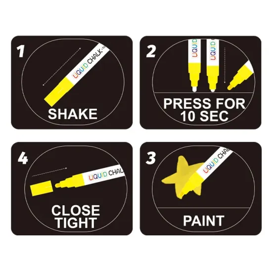 Kreidemarker für die Tafel
