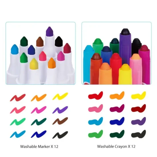 Großes 4-in-1-Kreativset für Kinder