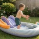 Aufblasbarer Pool mit Rutsche Dino 210 cm
