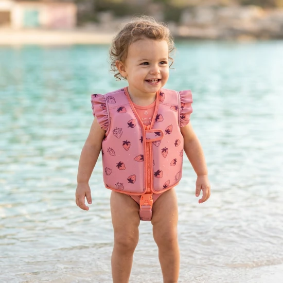 Schwimmweste „Swim Essentials Strawberry“ für Kinder von 1-2 Jahren