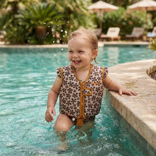Schwimmweste „Wild Flower“ von Swim Essentials für Kinder von 1-2 Jahren
