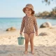 Strandhut mit UPF 50+ Wild Flower