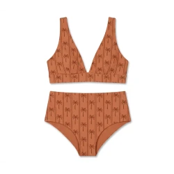 Damen-Bikini mit UPF 50+ Palm Tree