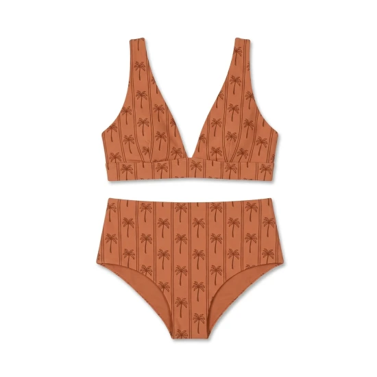 Damen-Bikini mit UPF 50+ Palm Tree
