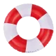 Aufblasbares Kinderrad Swim Essentials mit Streifenmotiv in rot-weißer Farbe - Durchmesser 50 cm