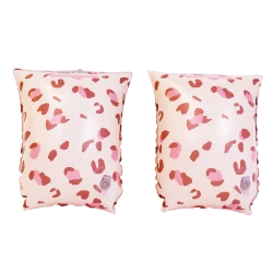 Handschuhe Altrosa Leopard 0-2 Jahre