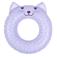 Aufblasbarer Schwimmring Lila Leopard 55 cm