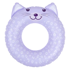 Aufblasbarer Schwimmring Lila Leopard 55 cm