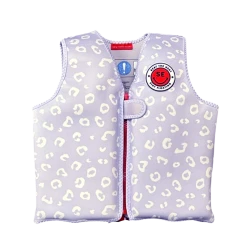 Schwimmweste für Kinder Leopard Lila 3-5 Jahre