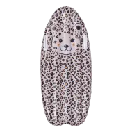Aufblasbares Surfbrett in Leoparden-Beige