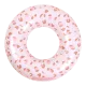 Aufblasbarer Schwimmring Old Pink Leopard 90 cm Swim Essentials altrosa Leopardenmuster