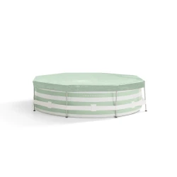 Runde Poolabdeckung Essence Green 305×76