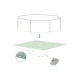 Bodenschutzplane für runden Pool Essence Green
