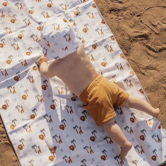 Mikrofaser-Strandtuch Jungle 135 x 65 cm für Kinder von Swim Essentials
