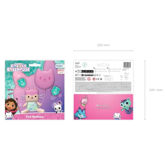 Niedliche Deko Ballon Baby Katze für Partys und Feiern