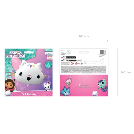 Niedliche Deko Ballon Katze für Partys und Feiern