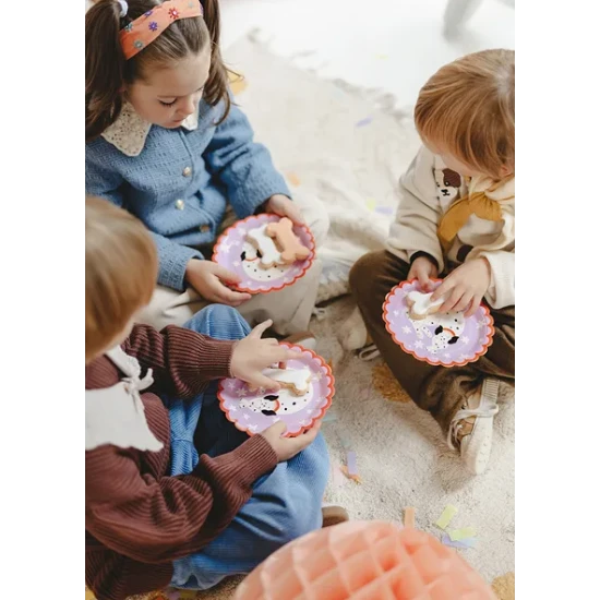 Dalmatiner-Pappteller für den Kindergeburtstag