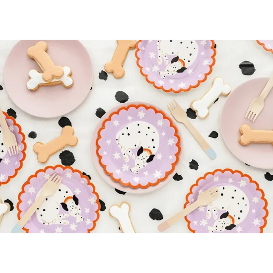 Dalmatiner-Pappteller für den Kindergeburtstag