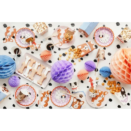 Dalmatiner-Pappteller für den Kindergeburtstag