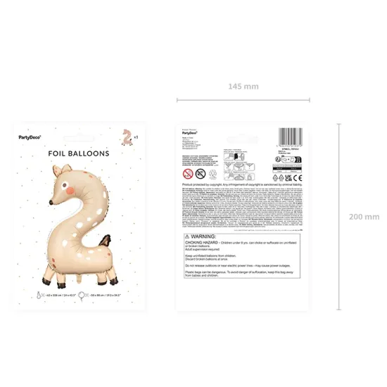 Ballon Nummer 2 Hirschkuh