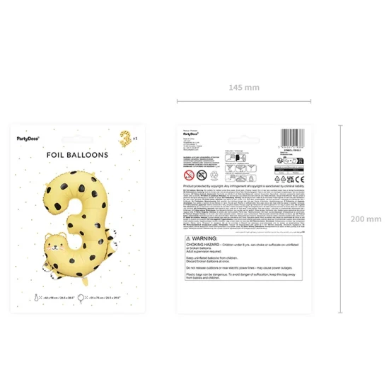 Ballon Nummer 3 Gepard