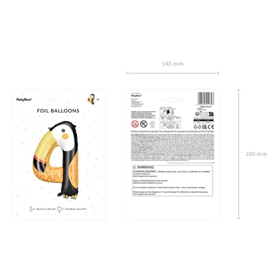 Ballon Nummer 4 Tukan