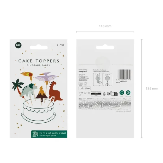 Dinosaurier-Cupcakes werden Ihre Party aufheitern!