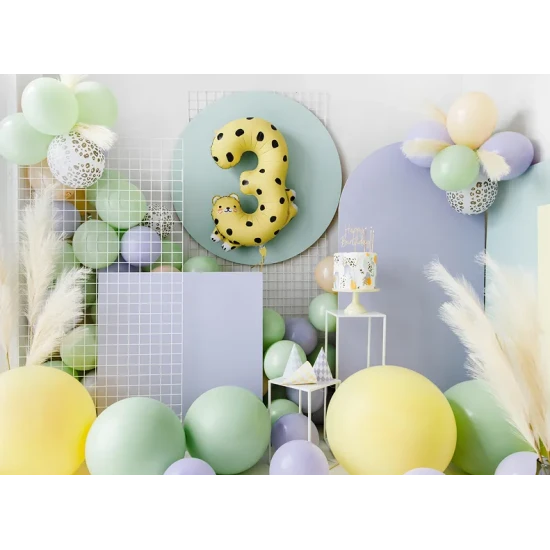 Hölzerne Happy Birthday-Kuchendekoration von Party Deco.