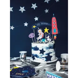 Tortendekorationen Universum 7 Stück