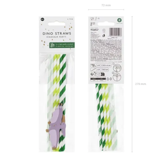 Dinosaurier-Strohhalme sind ein toller Begleiter für Kinder beim Trinken ihrer Lieblingsgetränke.