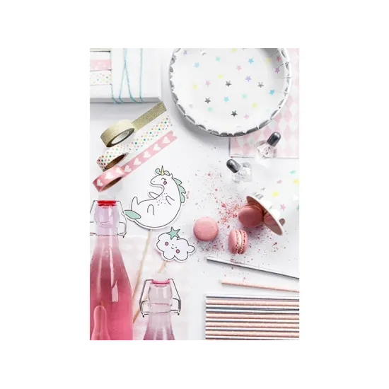 Teller mit Sternenmotiv passend zu jeder Geburtstagsfeier.