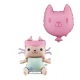 Niedliche Deko Ballon Baby Katze für Partys und Feiern