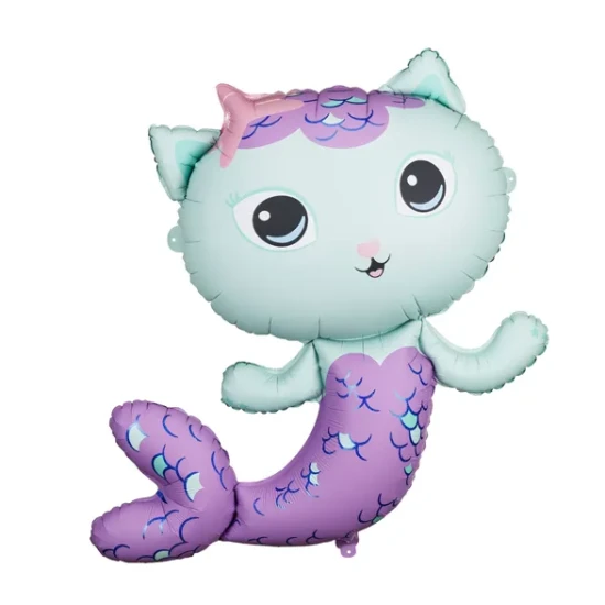 Funkelnde Geburtstagsdekorationen mit Gabby's Dollhouse