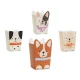 Popcornboxen mit Hund für eine Kinderparty