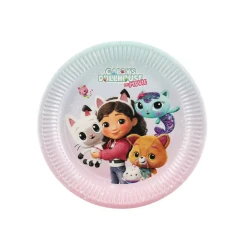 Gabby's Puppenhaus Teller 6 Stück 23 cm