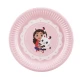 Gabby's Dollhouse Pappteller mit buntem Motiv