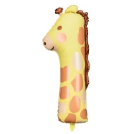 Ballon Nummer 1 Giraffe