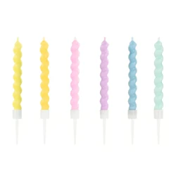Kerzen Pastell 6 Stk