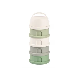 Set Aufbewahrungsdosen für Milchpulver / Snacks Cotton White / Sage Green