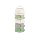 Set Aufbewahrungsdosen für Milchpulver / Snacks Cotton White / Sage Green – Béaba