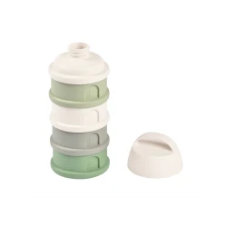 Set Aufbewahrungsdosen für Milchpulver / Snacks Cotton White / Sage Green