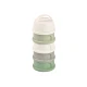Set Aufbewahrungsdosen für Milchpulver / Snacks Cotton White / Sage Green – Béaba