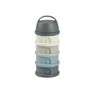 Set Aufbewahrungsdosen für Milchpulver / Snacks Mineral Grey / Blue