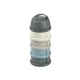 Set Aufbewahrungsdosen für Milchpulver / Snacks Mineral Grey / Blue – Béaba